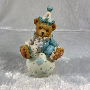 Cherished Teddies Wally "You're The Tops With Me"  Clown on Ball Figurine 103934